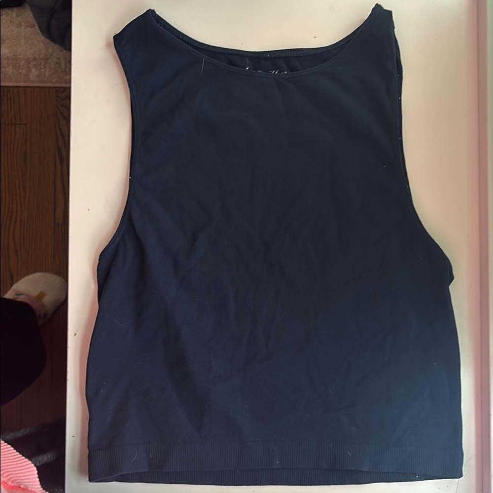 Black Sleeveless Women's Top